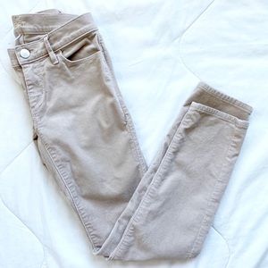 Ann Taylor LOFT Skinny Corduroy Pants 00P 24P